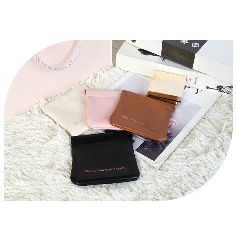 1PCS Cosmetic Bag PU Makeup Case Storage Portable Travel Pouch Mini Capacity