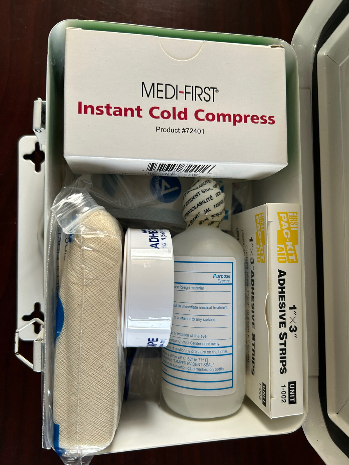 Medi-First Fastenal First Aid Kit – See Photos For Contents of What Is Included