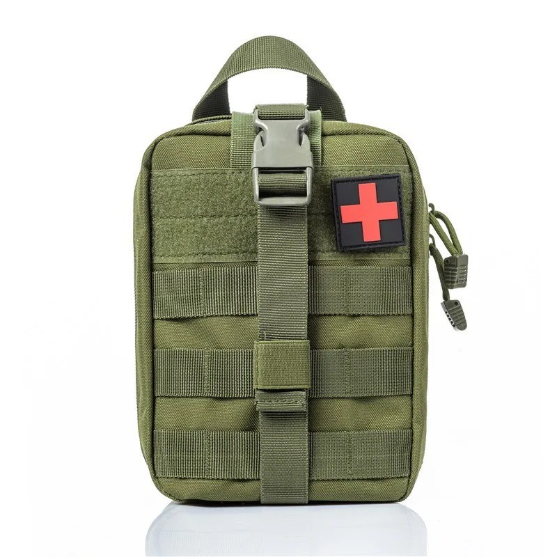 Portable Tactical First Aid Kit Medical Bag For Hiking Travel Home Emergency Tre