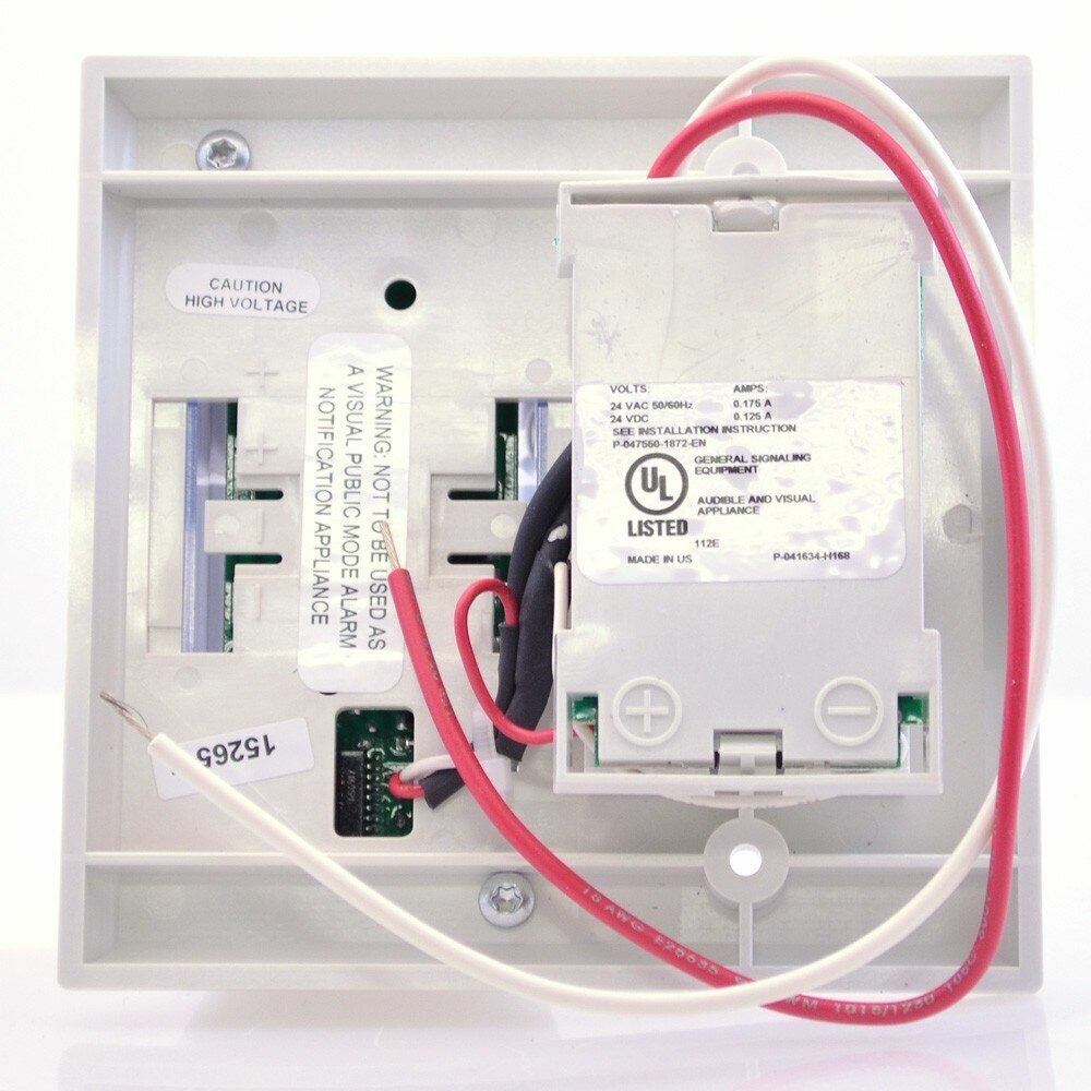 Hard Wired 24VAC Doorbell System with Loud Horn Flashing Strobe 7005-G5