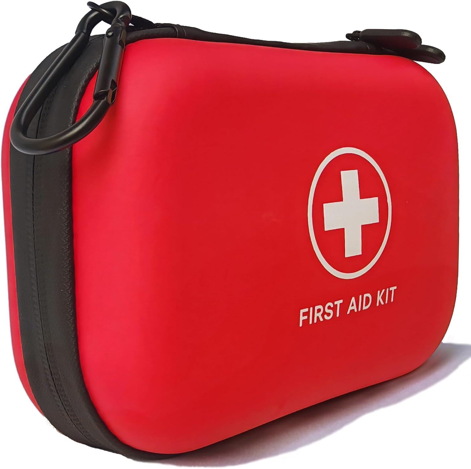 First Aid Kit 196 Piece Waterproof Hard Shell Portable Medical Kit for Home, Cam