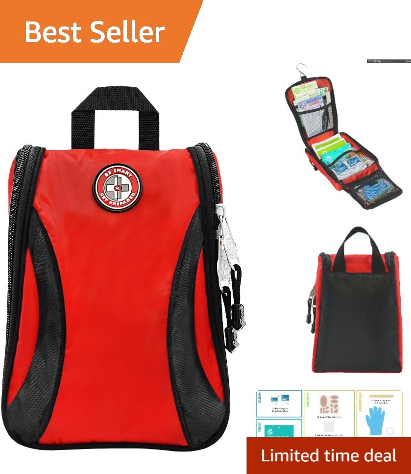 330-Piece First Aid Kit: Essential for Home, Travel & Emergency Preparedness
