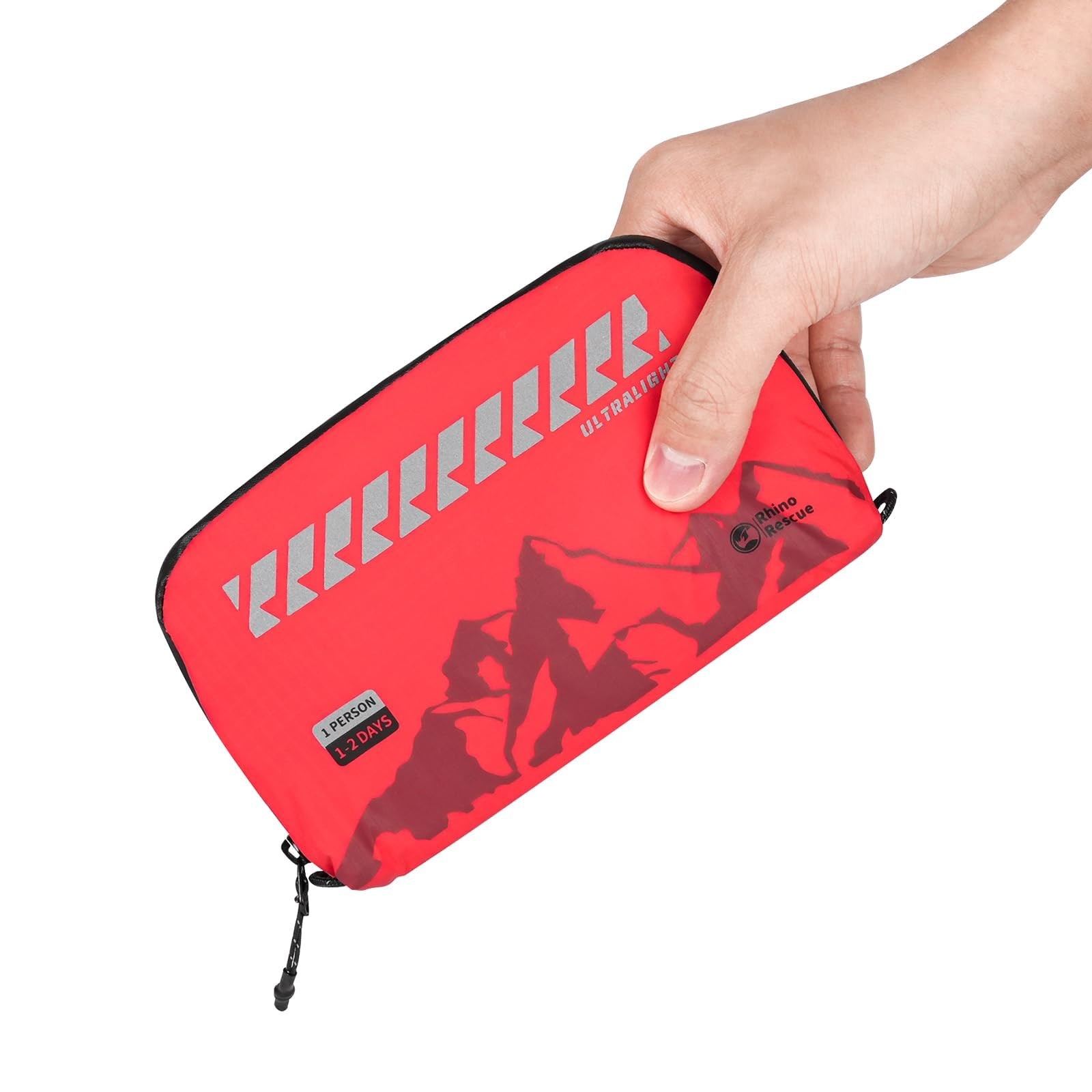 Small First Aid Kit Ultralight Water-Resistent Medical Kit for Hiking, Backpa…
