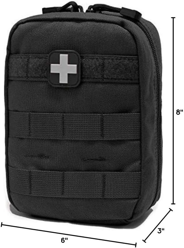 Emergency First Aid Kit Utility Pouch with Molle System