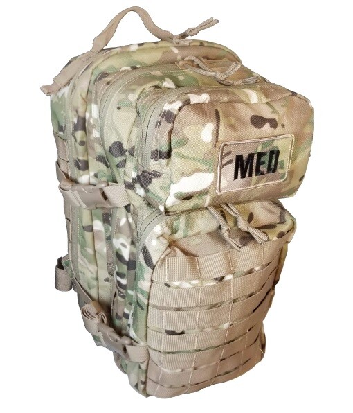 NEW Elite First Aid Tactical Medical EMS Trauma MOLLE Backpack Bag MULTICAM