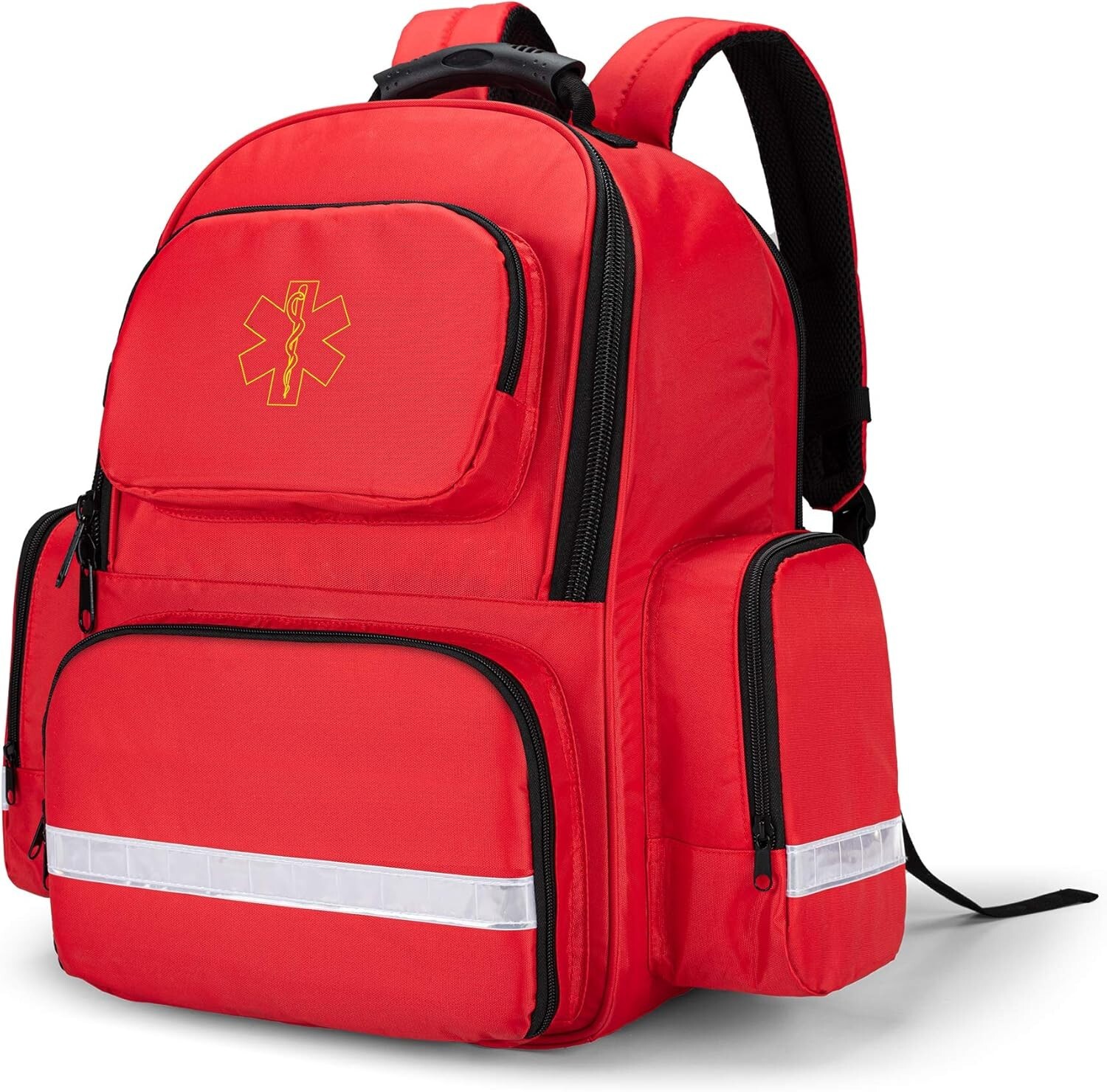 Trauma First Responder Bag Medical Emergency Kit Storage Jump Pack for EMT Po…