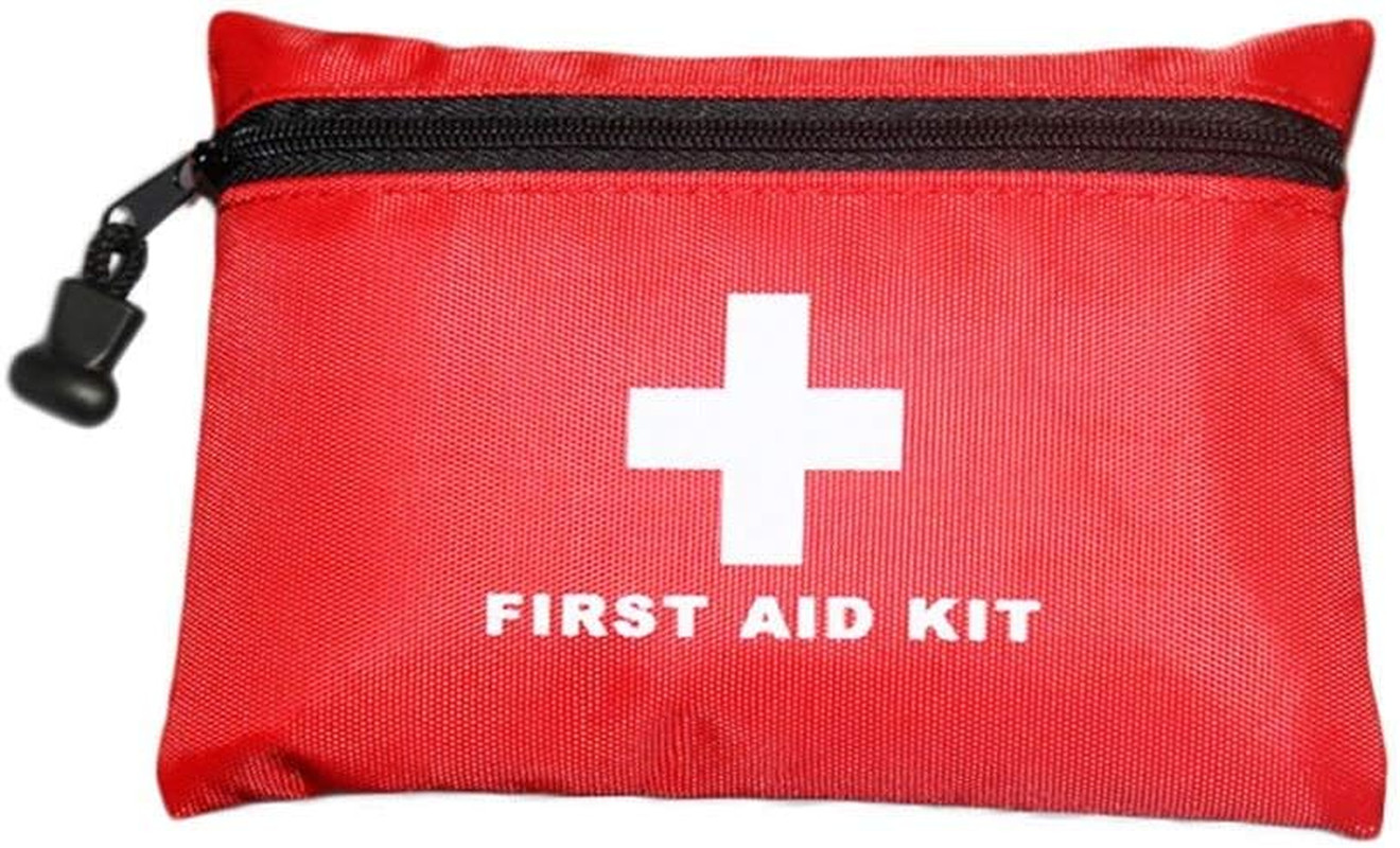 Red First Aid Bag Small First Aid Kit Empty Medical Storage Bag for First Aid Ki