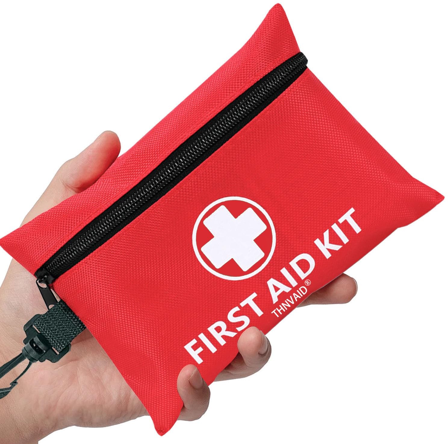 Mini First Aid Kit – 147 Piece Small First Aid Kit,with Rotatable Buckle Idea…