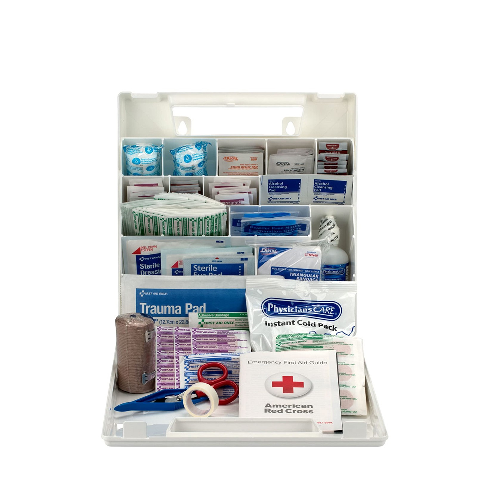 First Aid Only 225-AN 50-Person OSHA-Compliant Kit, 1 Count, White