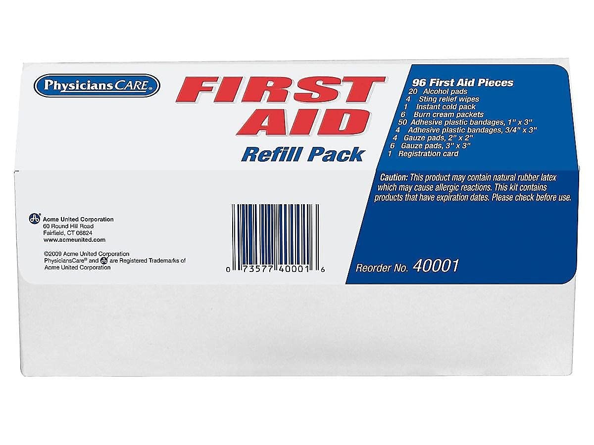 PHYSICIANSCARE 403964 PhysiciansCARE 95 pc. First Aid Kit for 25 People…