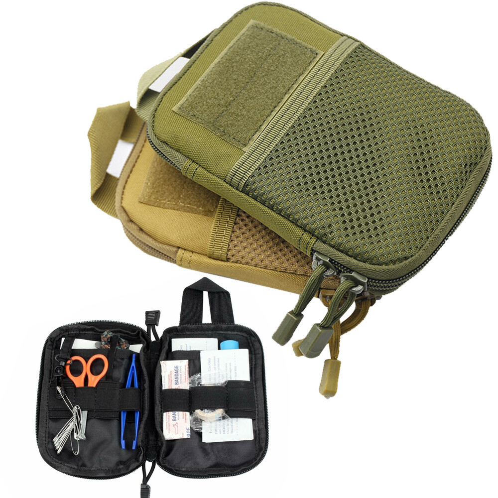 Small Tactical Molle Medical First Aid IFAK Pouch Emergency EMT EDC Trauma Bag