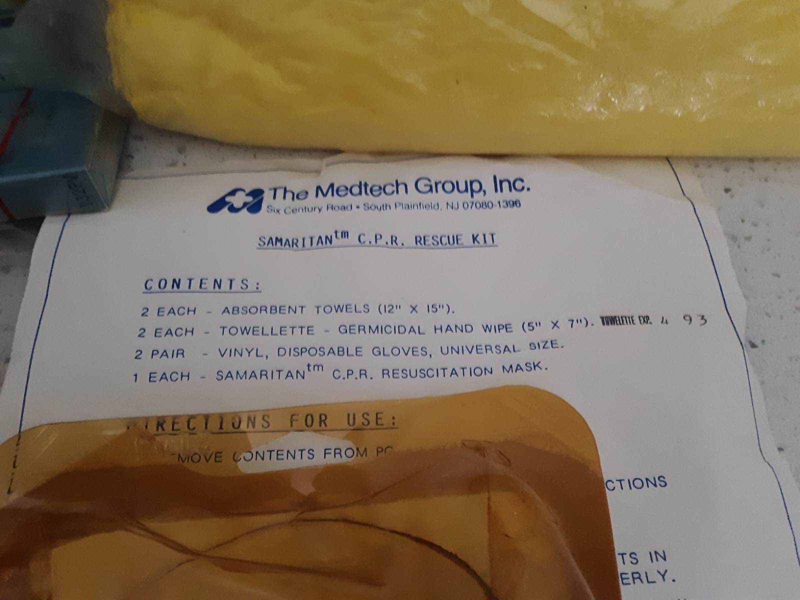 Pre-Owned Vintage Paremedic First Aid Bag, Stocked