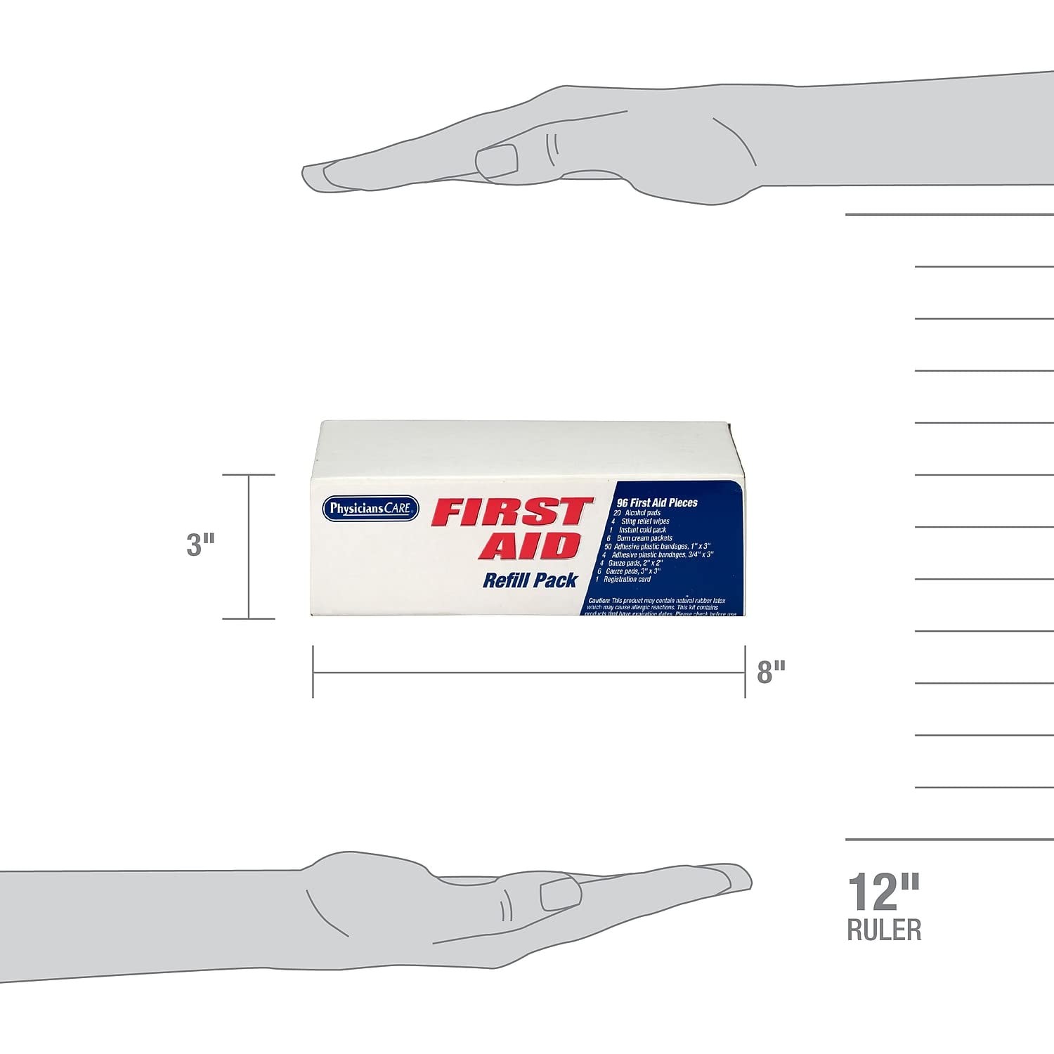PHYSICIANSCARE 403964 PhysiciansCARE 95 pc. First Aid Kit for 25 People…