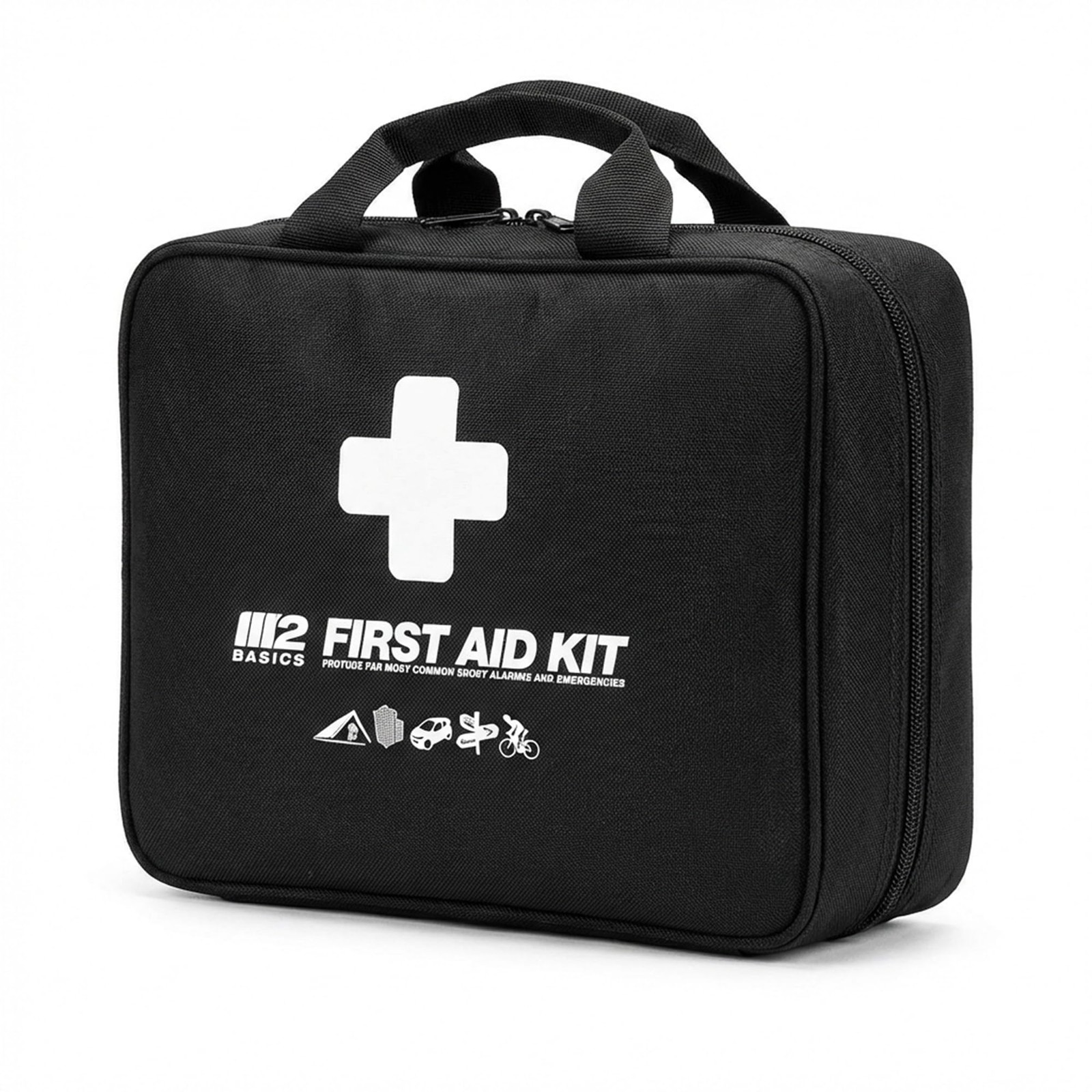 300 Piece Premium First Aid Kit w/Durable Bag for Home, Business