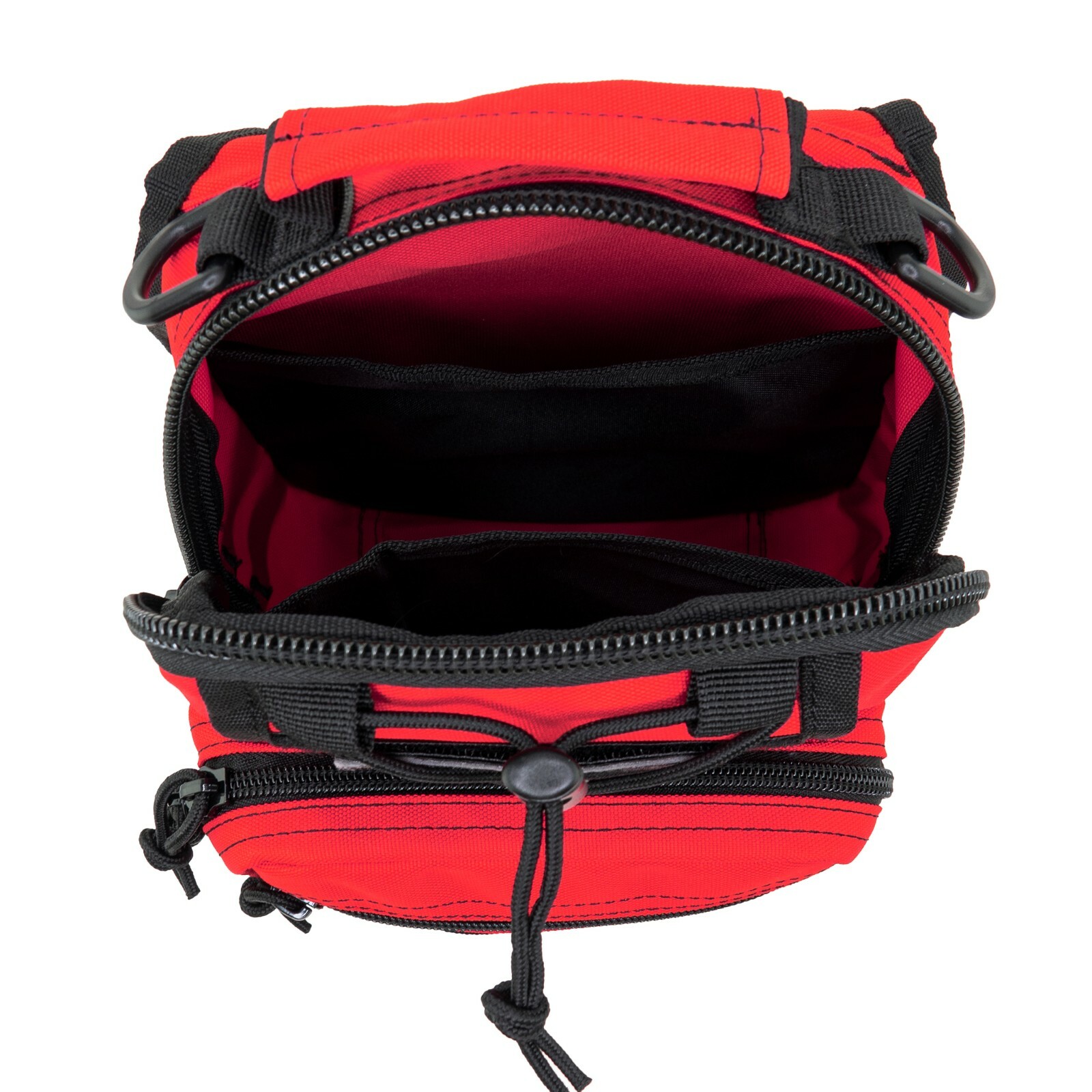 LINE2design First Aid Sling Backpack – EMS Emergency Medical Molle Bag – Red