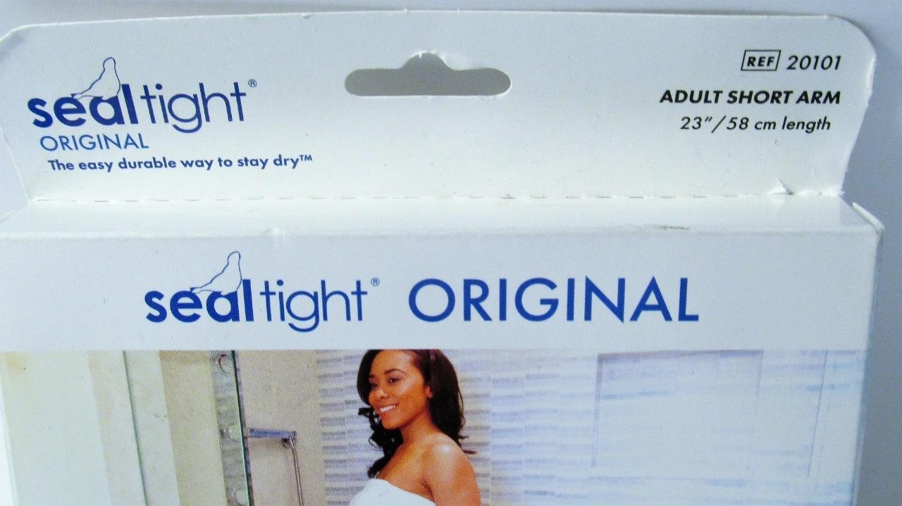 Seal Tight Original Waterproof Cast Bandage Protector Adult Short 23in FREE SHIP