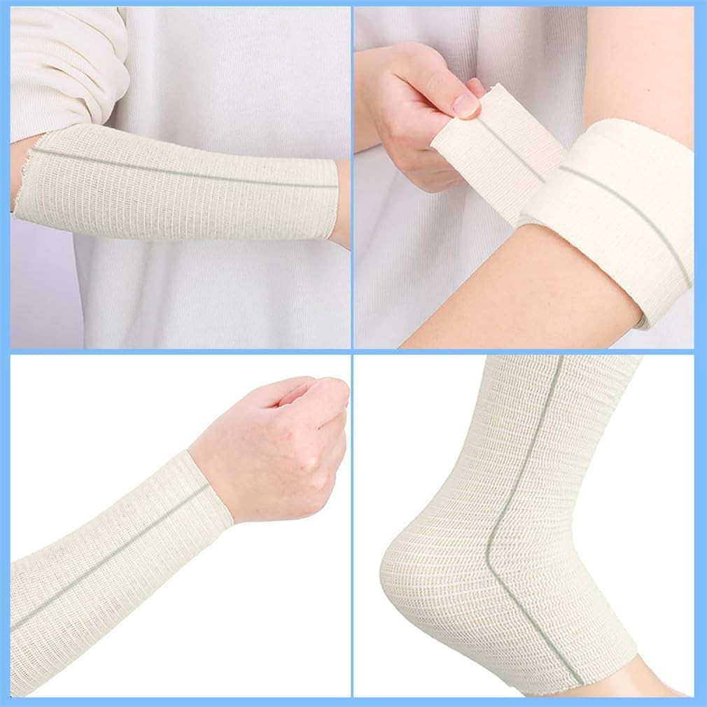 Tubular Elastic Sport Bandage 2inch x 32.8 Feet Reusable Sleeve 5cmx10m