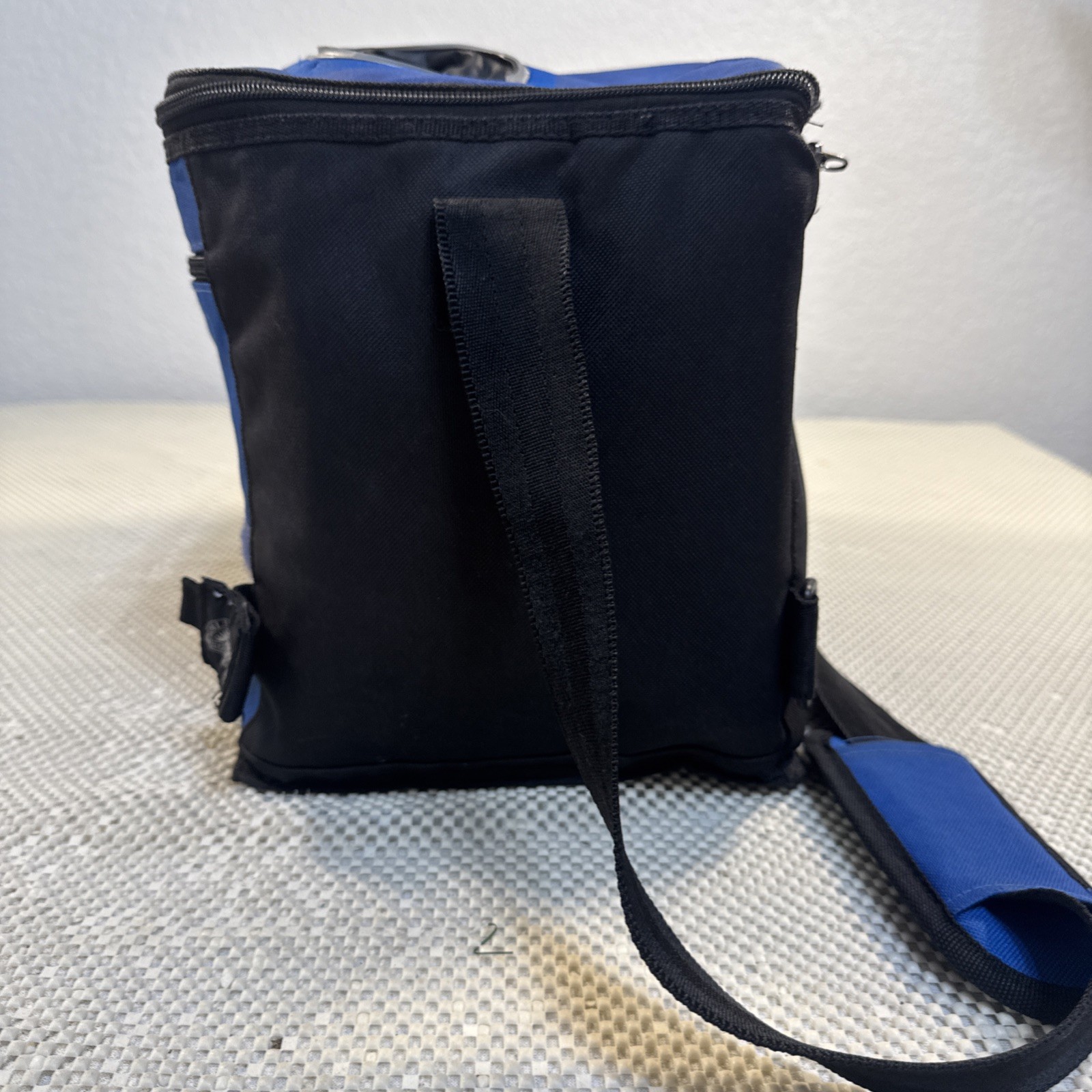 OhioHealth Blue Insulated Medical Transport Bag Cooler Tote Zippered Pocket