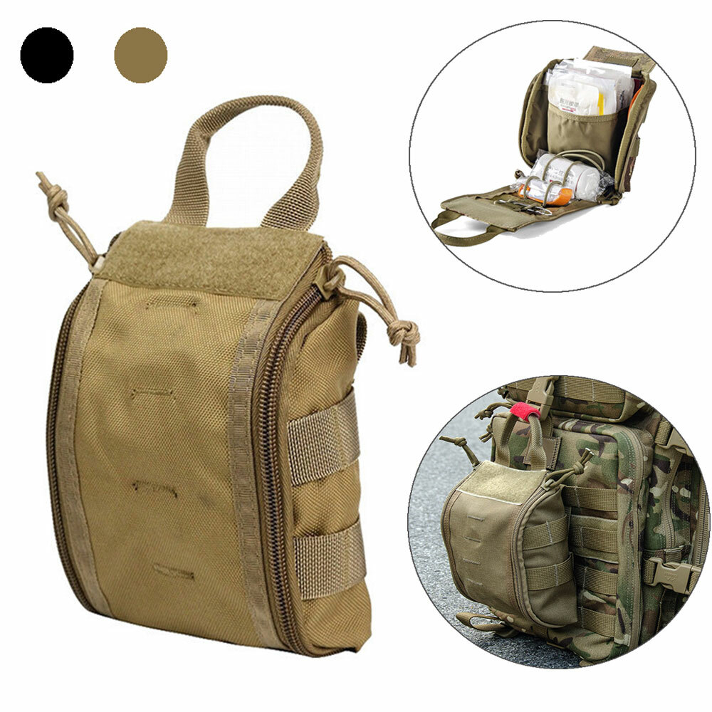Tactical Military First Aid Medical Emergency Kit Molle EMT Pouch Survival Kit