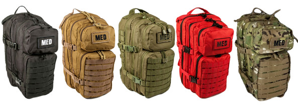 ELITE FIRST AID Tactical Trauma Kit #3 STOCKED w/ Backpack Medic Survival