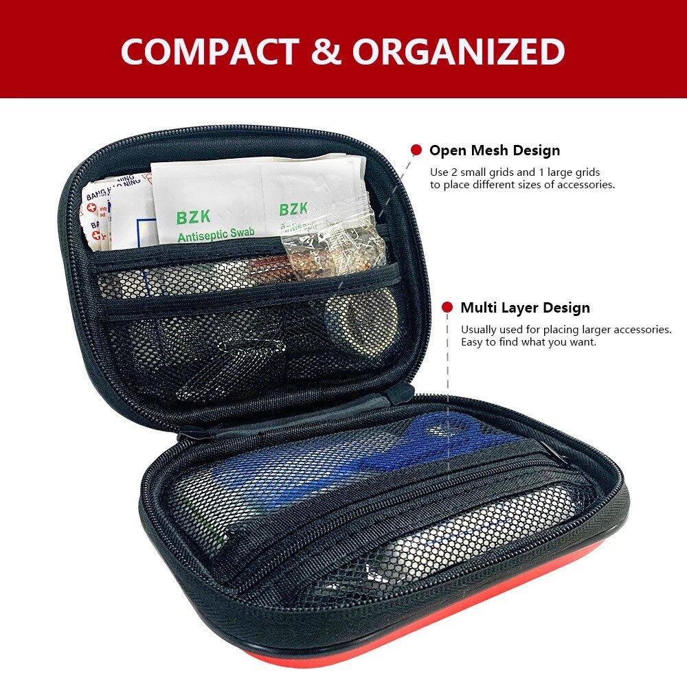 First Aid Kit Medical Car Travel Emergency Medicine Auto Home Outdoor Survival