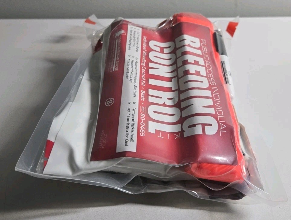 North American Rescue Individual Bleeding Control Kit Basic 80-0465