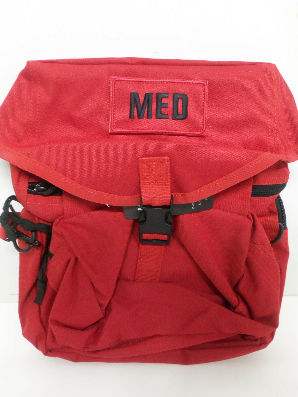 NEW Elite First Aid M-3 Trifold IFAK EMT CLS Medical MOLLE Field Bag MEDIC RED