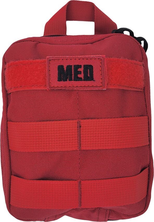 Elite First Aid Recon IFAK Level 1 Kit Red For Outdoor Survival And Tactical