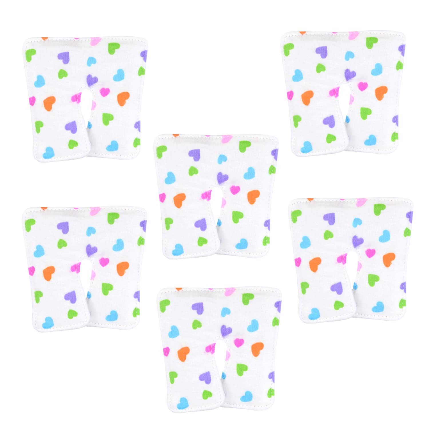 6 Pack Trach Pads Reusable Tube Covers Tracheotomy Dressing for…