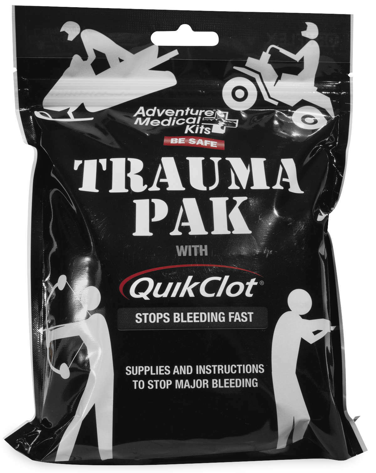 Adventure Medical 2064-0292 Trauma Pak With QuikClot First Aid Kit
