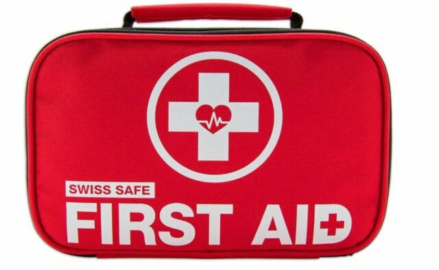 Swiss Safe 120 Piece First Aid Kit