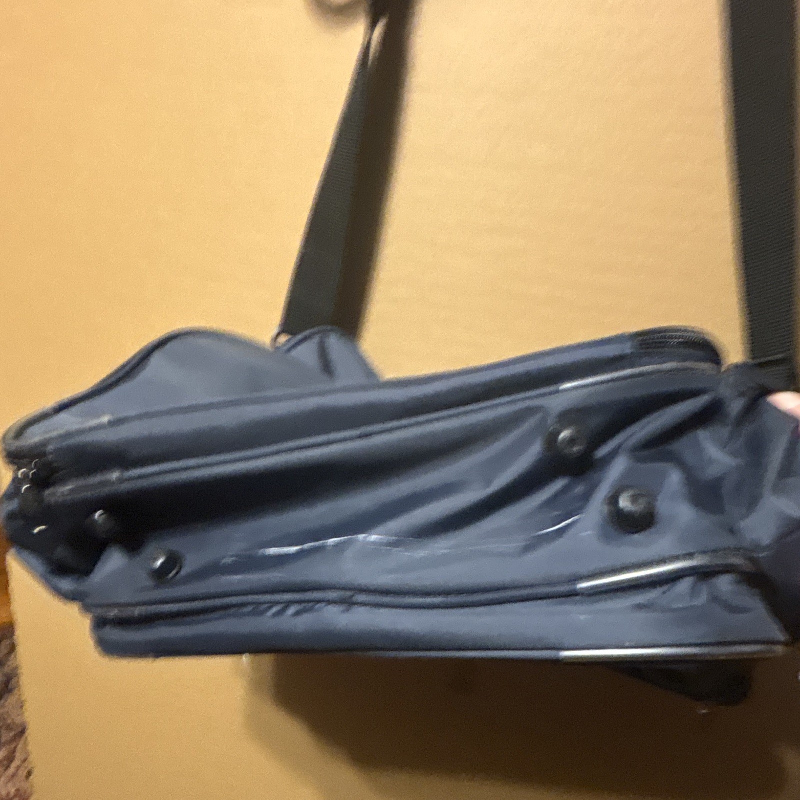 Hopkins First Aid Bag Blue Portable Unisex Shoulder Strap Multiple Compartments