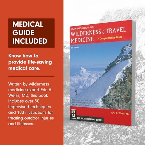 Sportsman Series Medical Kit – 400 – First Aid Kit for One Size Red/Black