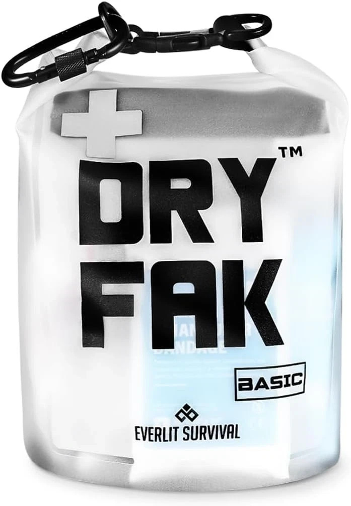 EVERLIT 290 Pc Waterproof First Aid Kit Dry FAK Medical Kit Emergency Survival K