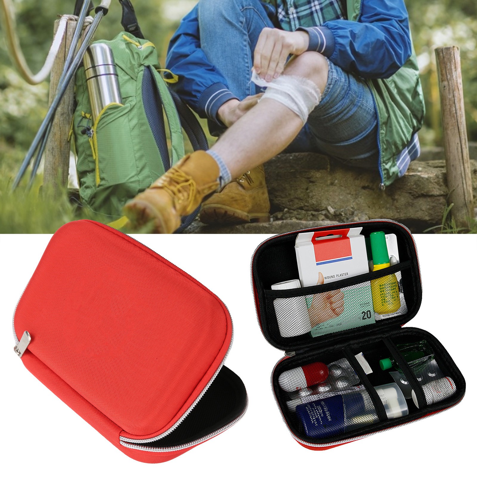 Hard Shell EVA Empty Emergency Kit Case Portable