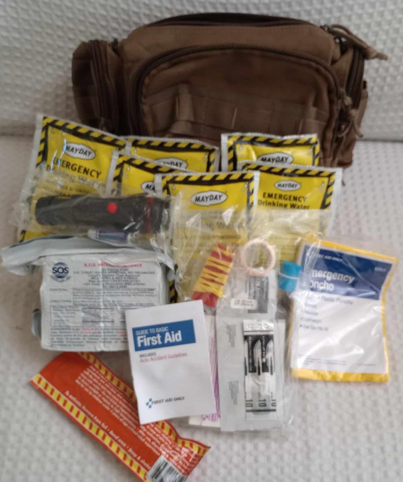 PhysiciansCare by First Aid 3-Day Survival and First Aid Kit, Tan 73 Piece Kit