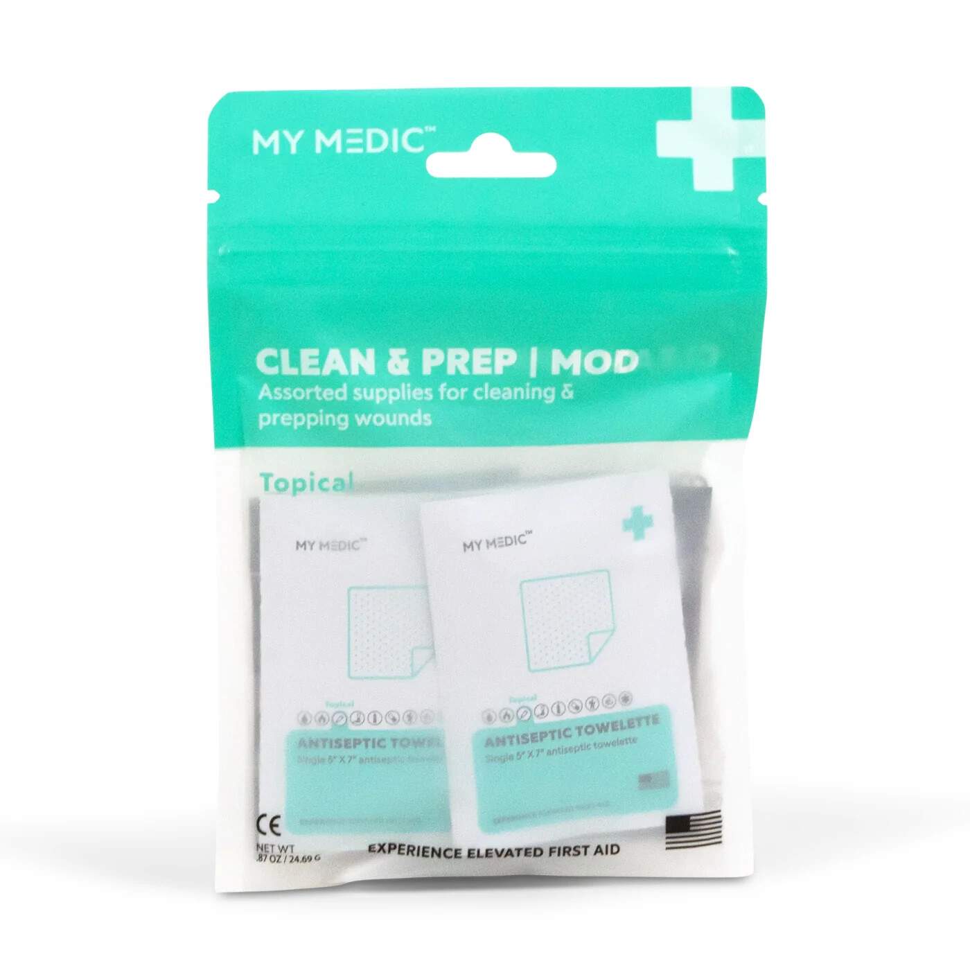 My Medic Clean & Prep MOD Assorted Supplies for Cleaning & Prepping Wounds
