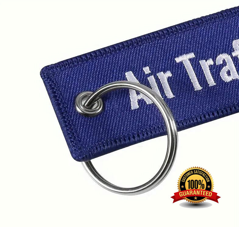 Controller EMBROIDERED 2 SIDED Baggage Tag_Keychain, Attache, Laptop, Luggage