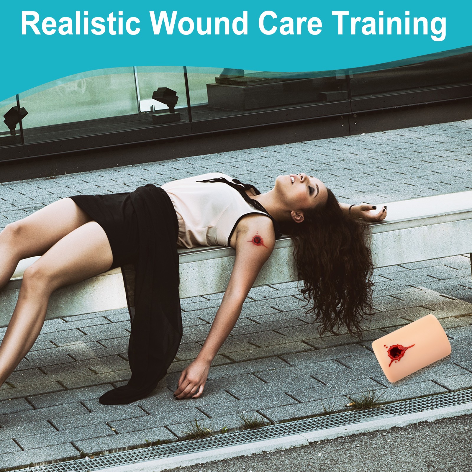 Wound Bleed Set Wound Trainer First Aid Trainer Stop Bleeding Trainer Kit New