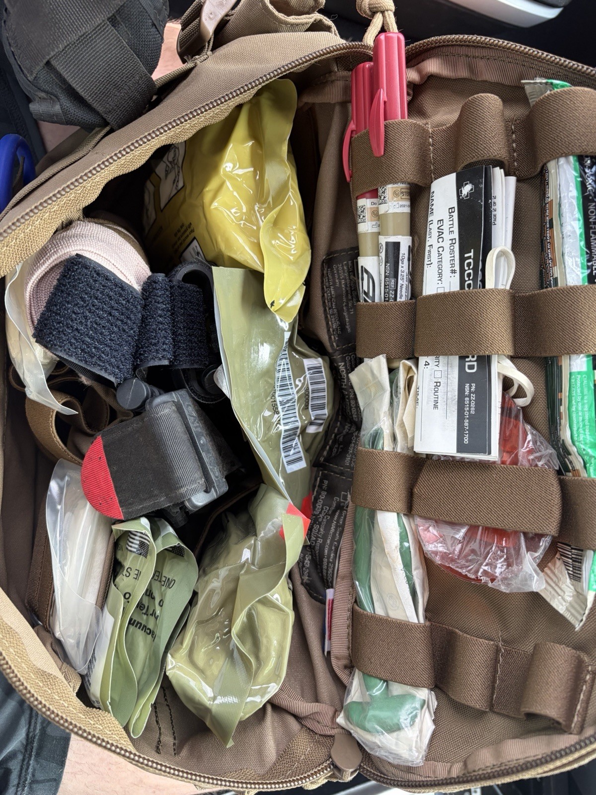 Stocked North American Rescue Trauma Bag