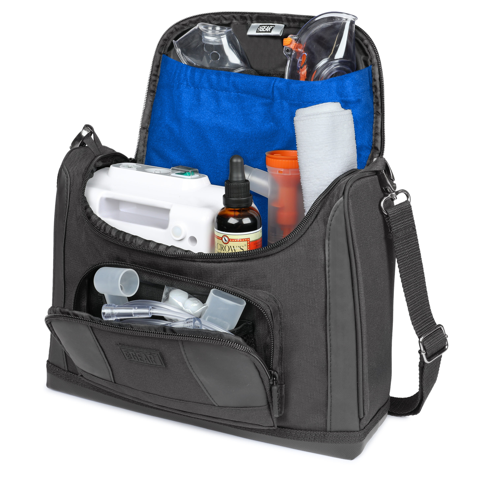 USA GEAR Travel Shoulder Bag Compatible with Asthma Machines (Bag Only)