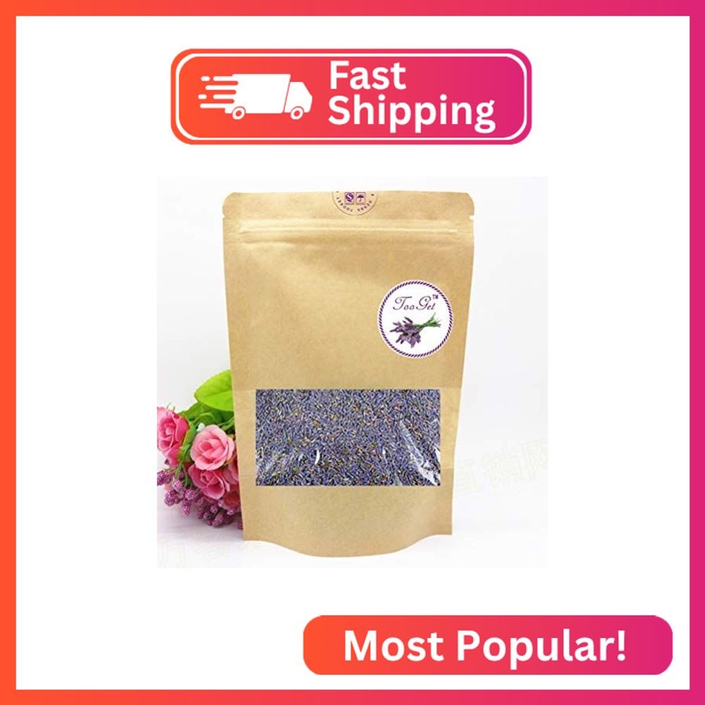 TooGet French Lavender Buds Top Grade Dried Lavender Flower 100% Pure and Natura