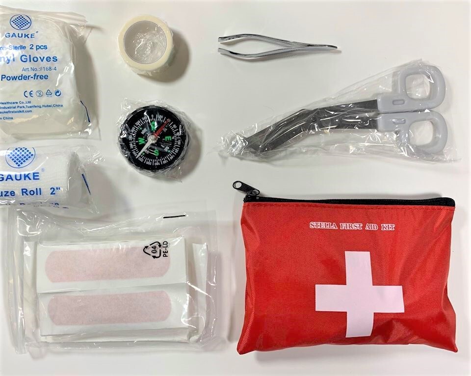 First Aid Kit 150+ Pieces | Home Auto Work Travel Sports