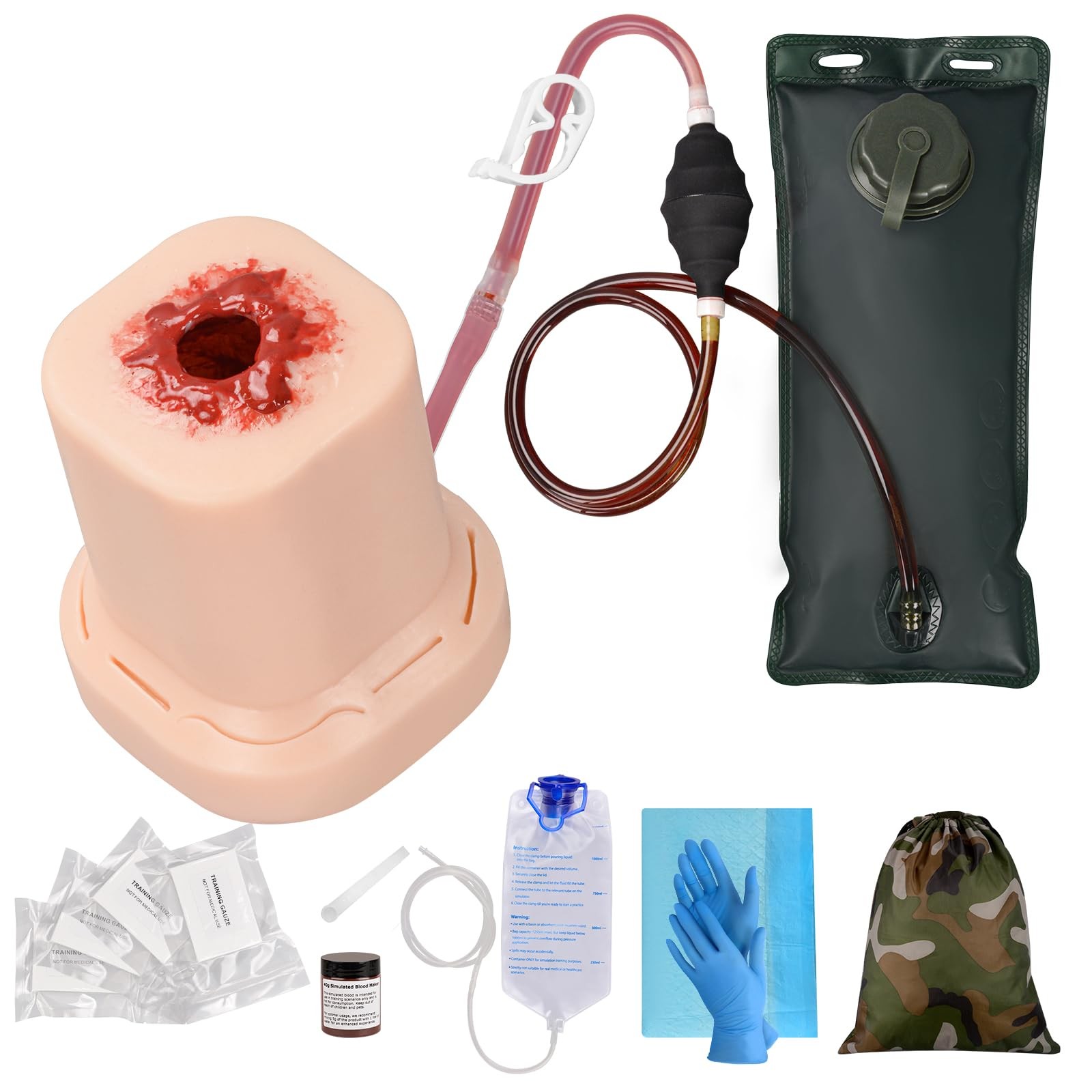 Gunshot Wound Packing Trainer, Stop The Bleed Training Kits, Bleeding Control…