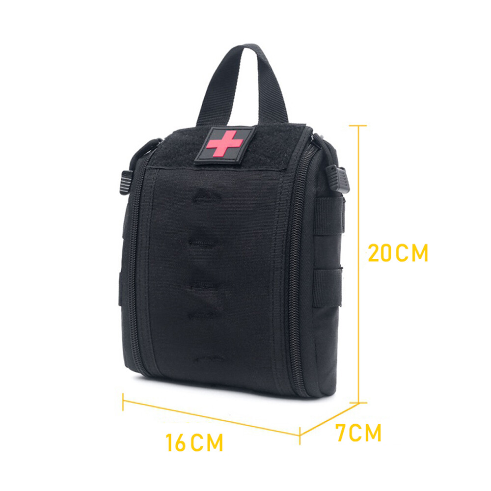 Tactical Molle First Aid Kid Utility Medical Bag Waist Pack Survival Medic Bag
