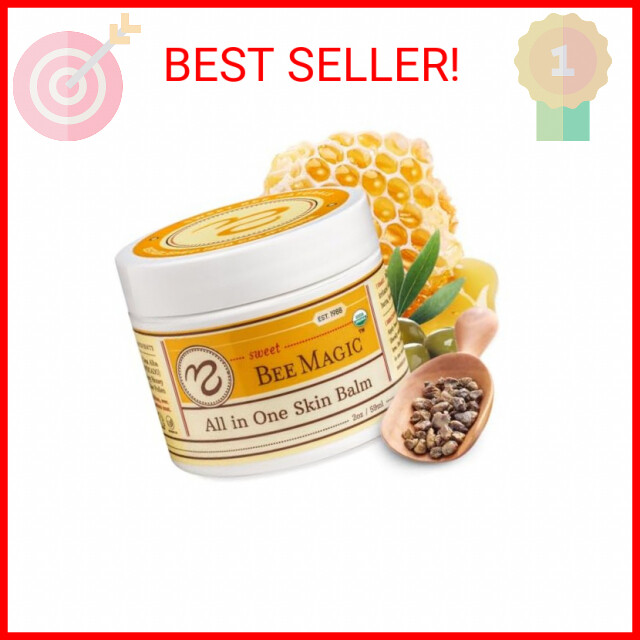 Sweet Bee Naturals – Sweet Bee Magic, All In One Healing Organic Skin Balm. Orga