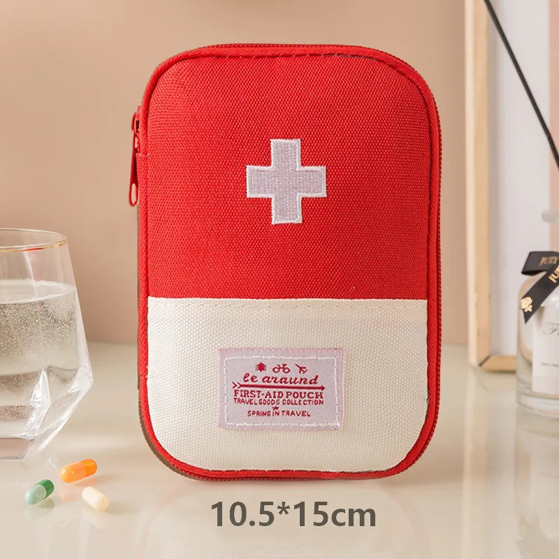 First Aid Kit Pouch Home Medicine Storage Bag Suitable for Outdoor Travel Medica