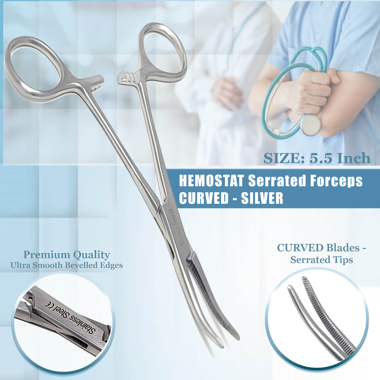 Basic Minor Surgery Suture First Aid Kit, Medical Trauma Survival Pack – 13 Pcs