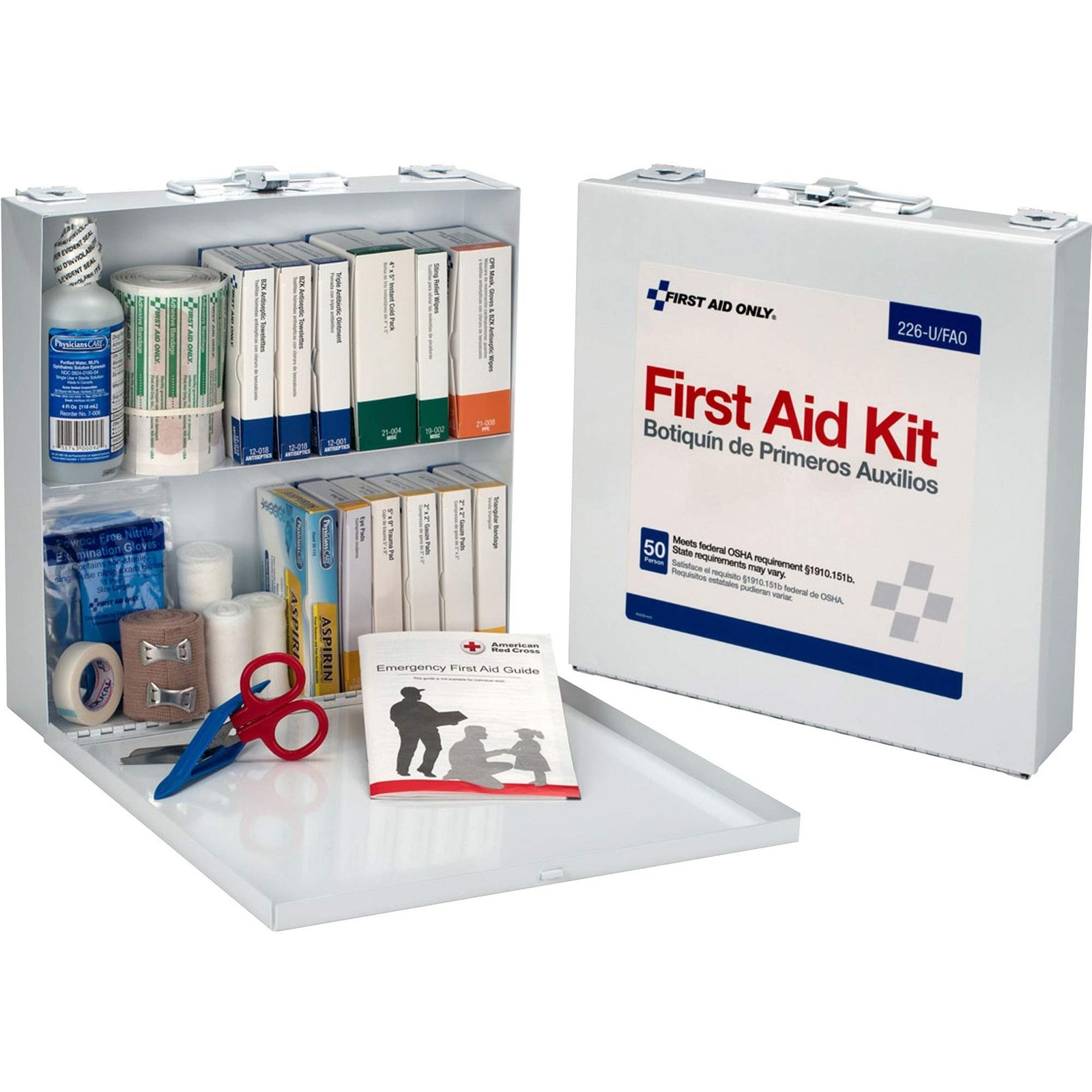First Aid Only 226-U OSHA Compliant Kit, 1 Count, 226-u/Fao