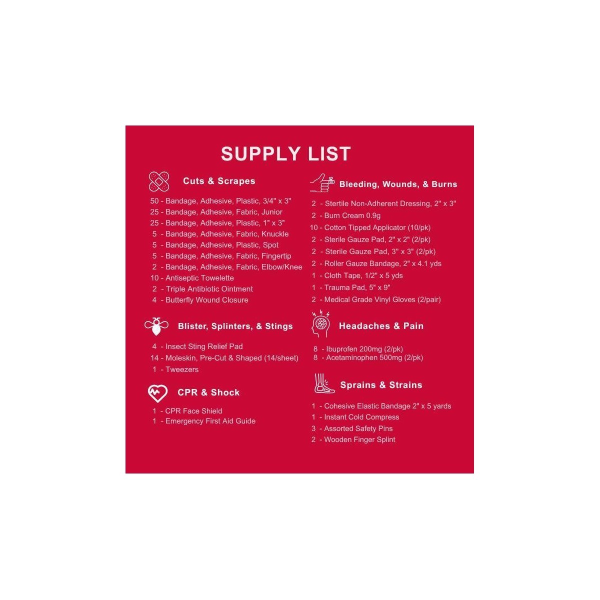 Easy Care Complete First Aid Kit